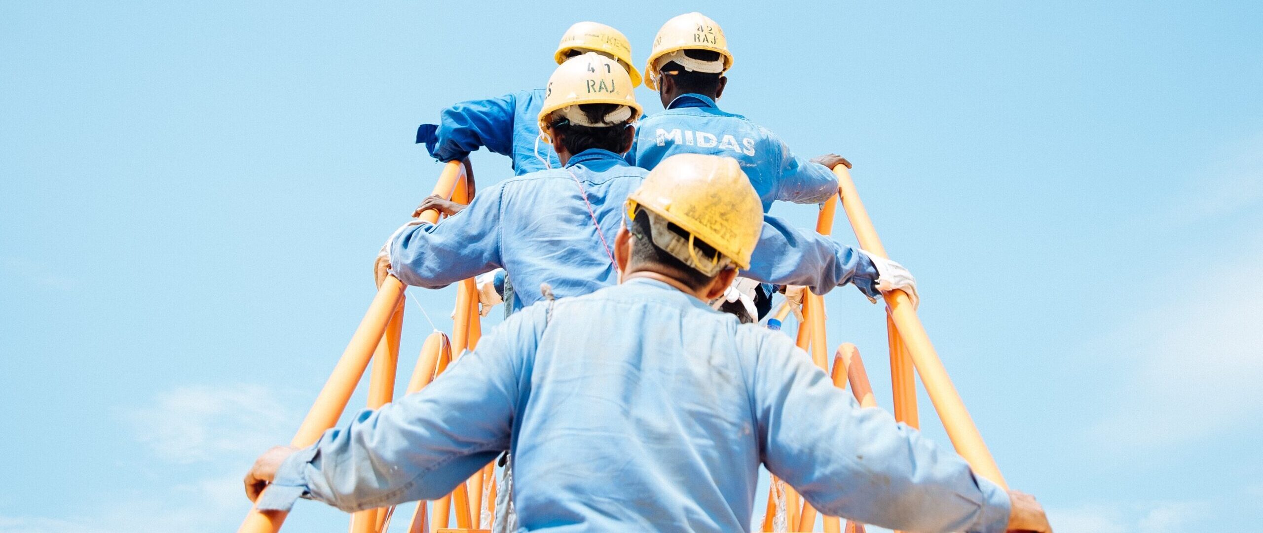 Employés chantier