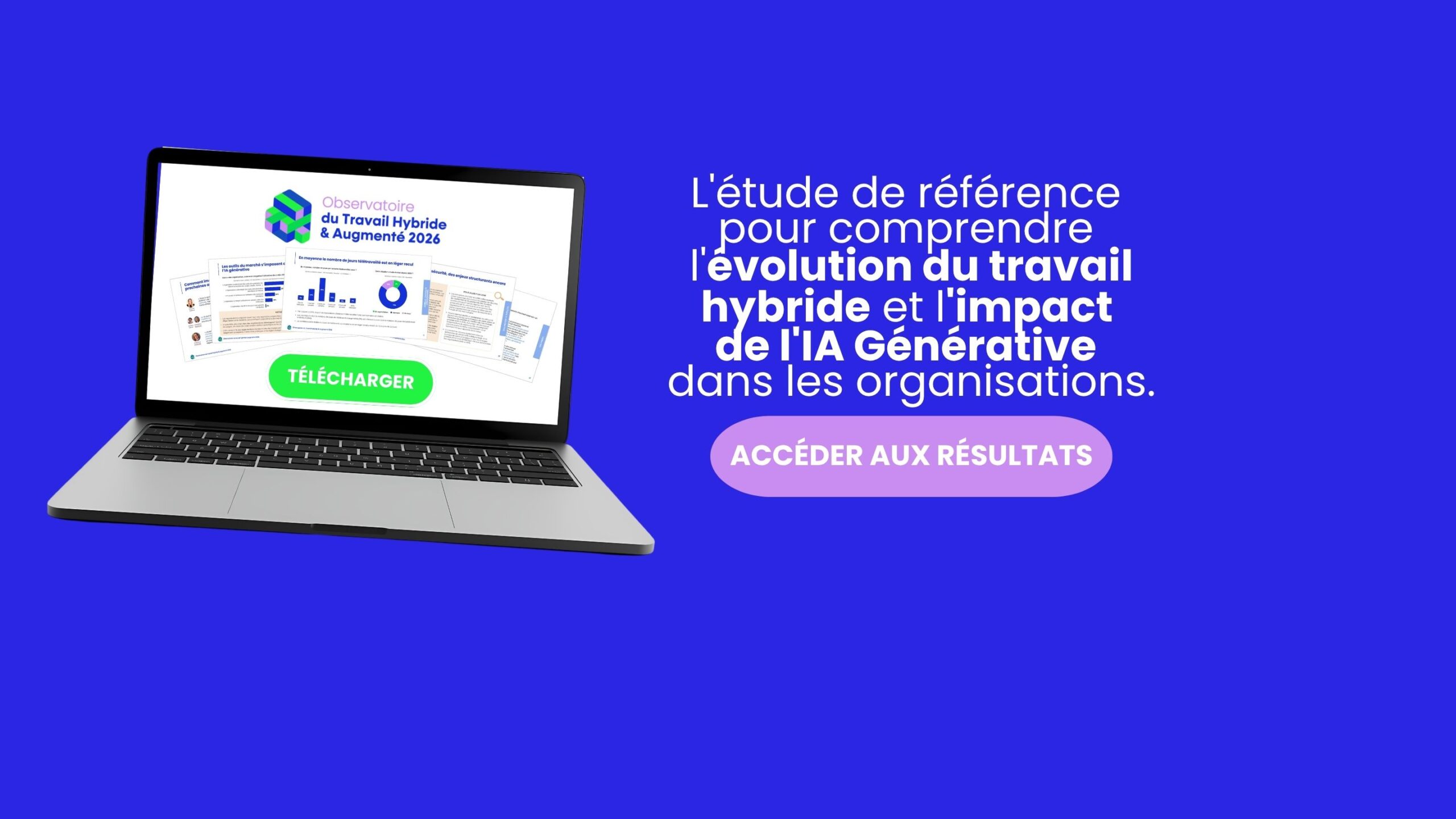 Observatoire du travail hybride 2026 bannière